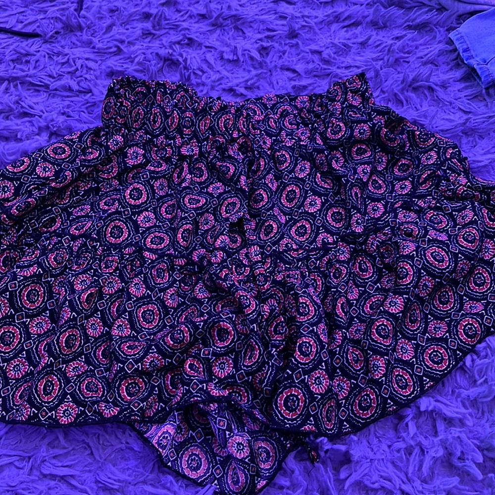 Shein Flowy Pattern Shorts